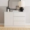Dunelm Larson Small Sideboard White -Furniture Store 30768492