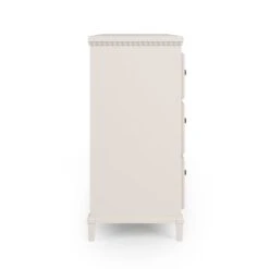 Dunelm Marco 4 Drawer Chest, Ivory -Furniture Store 30768967 alt03