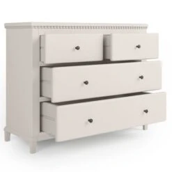 Dunelm Marco 4 Drawer Chest, Ivory -Furniture Store 30768967 alt04