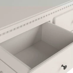 Dunelm Marco 4 Drawer Chest, Ivory -Furniture Store 30768967 alt05