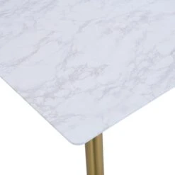 Dunelm Kendall Marble Effect Square Dining Table -Furniture Store 30769229 alt05