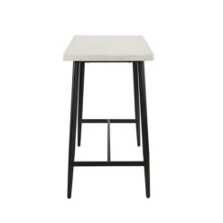 Dunelm Zuri Concrete Effect Bar Table -Furniture Store 30769230 alt03