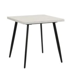 Dunelm Zuri Concrete Effect Square Dining Table -Furniture Store 30769231 alt02