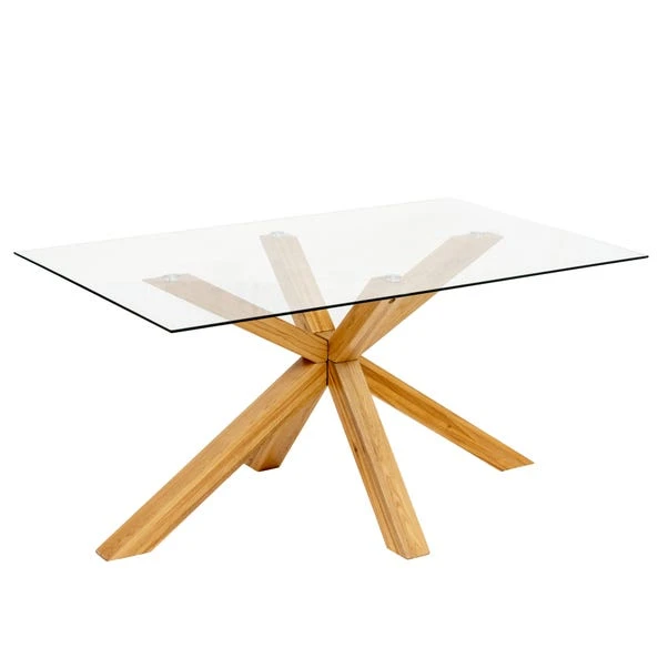 Dunelm Xavi Rectangular Dining Table 4 Dunelm Xavi Rectangular Dining Table - Image 2