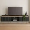 Dunelm Georgi Extra Wide TV Unit Black 2 Dunelm Georgi Extra Wide TV Unit Black -Furniture Store 30769272