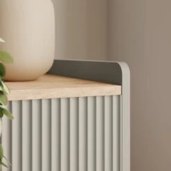 Dunelm Georgi Extra Wide TV Unit Natural -Furniture Store 30769273 alt04