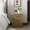 Dunelm Toby 3 Drawer Bedside Table 2 Dunelm Toby 3 Drawer Bedside Table -Furniture Store 30769281