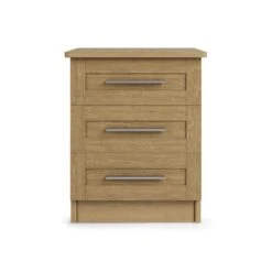 Dunelm Toby 3 Drawer Bedside Table 9 Dunelm Toby 3 Drawer Bedside Table -Furniture Store 30769281 alt02