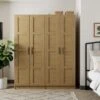 Dunelm Toby 4 Door Wardrobe 1 Dunelm Toby 4 Door Wardrobe -Furniture Store 30769727