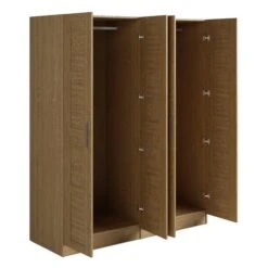 Dunelm Toby 4 Door Wardrobe -Furniture Store 30769727 alt04