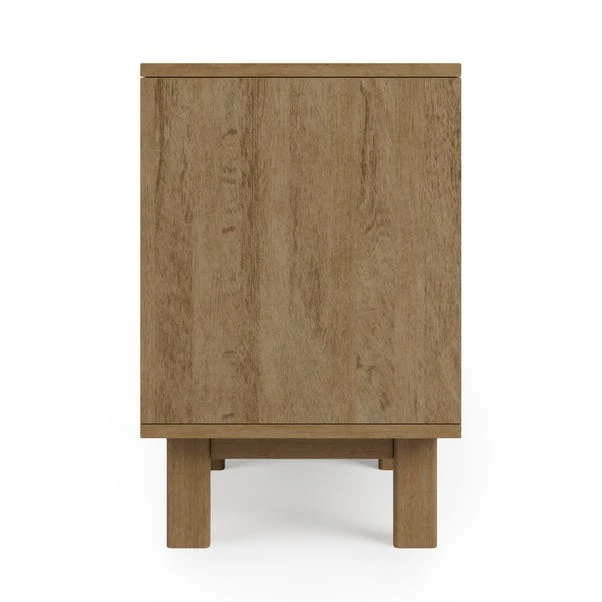 Dunelm Indi 2 Drawer Bedside Table, Mango Wood 6 Dunelm Indi 2 Drawer Bedside Table, Mango Wood - Image 4