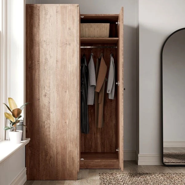 Dunelm Fulton Corner Wardrobe 4 Dunelm Fulton Corner Wardrobe - Image 2