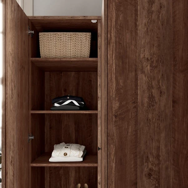 Dunelm Fulton Corner Wardrobe 5 Dunelm Fulton Corner Wardrobe - Image 3