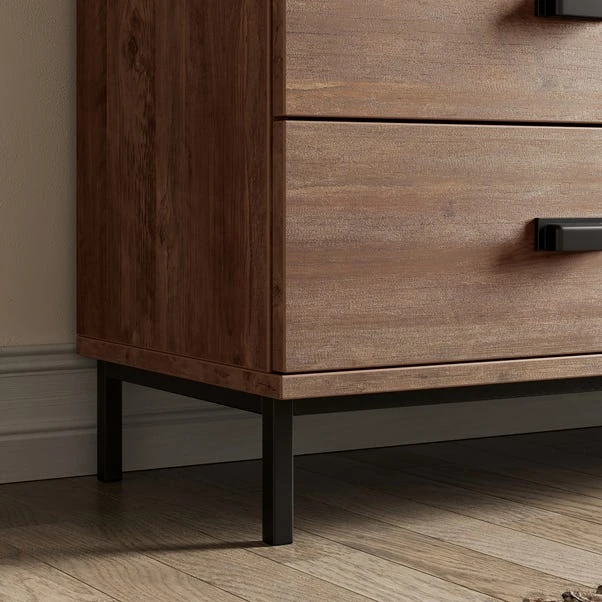 Dunelm Fulton 6 Drawer Chest, Pine Effect 7 Dunelm Fulton 6 Drawer Chest, Pine Effect - Image 5