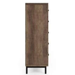 Dunelm Fulton Tall 5 Drawer Chest, Pine Effect -Furniture Store 30773096 alt03