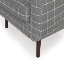 Dunelm Eddie Window Pane Check Tub Armchair -Furniture Store 30774780 alt05