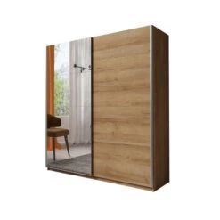 Dunelm Lincoln 180cm Sliding Double Wardrobe -Furniture Store 30775849 alt03