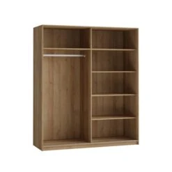 Dunelm Lincoln 180cm Sliding Double Wardrobe -Furniture Store 30775849 alt05