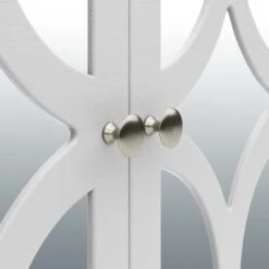 Dunelm Delphi Grey Small Slim Cabinet -Furniture Store 30775933 alt05