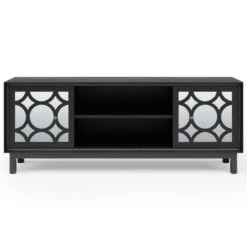 Dunelm Delphi Black TV Unit -Furniture Store 30775935 alt02