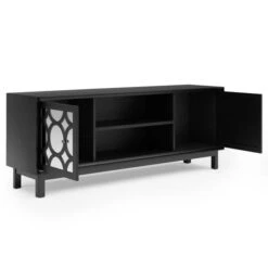 Dunelm Delphi Black TV Unit -Furniture Store 30775935 alt04
