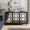 Dunelm Delphi Large Black Sideboard -Furniture Store 30775964