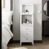 Dunelm Lynton Ladder Bedside White 1 Dunelm Lynton Ladder Bedside White -Furniture Store 30780277