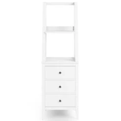 Dunelm Lynton Ladder Bedside White -Furniture Store 30780277 alt02