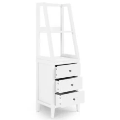 Dunelm Lynton Ladder Bedside White -Furniture Store 30780277 alt04