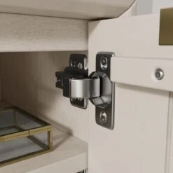 Dunelm Neena TV Unit, White Wash Acacia Wood -Furniture Store 30781311 alt03