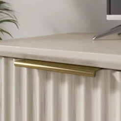 Dunelm Neena TV Unit, White Wash Acacia Wood -Furniture Store 30781311 alt04