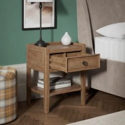 Dunelm Portland 1 Drawer Bedside 10 Dunelm Portland 1 Drawer Bedside -Furniture Store 30781893 alt02