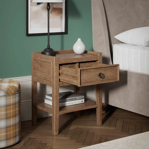 Dunelm Portland 1 Drawer Bedside 5 Dunelm Portland 1 Drawer Bedside - Image 3