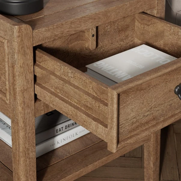 Dunelm Portland 1 Drawer Bedside 6 Dunelm Portland 1 Drawer Bedside - Image 4