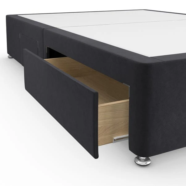 Dunelm Luxury Velvet Divan Base 7 Dunelm Luxury Velvet Divan Base - Image 5