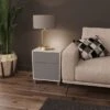 Frank Olsen Furniture LED Smart Click 1 Door & 1 Door Lamp Table -Furniture Store 30792868