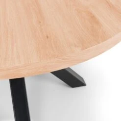 Julian Bowen Berwick Round Dining Table Oak -Furniture Store 30794139 alt02
