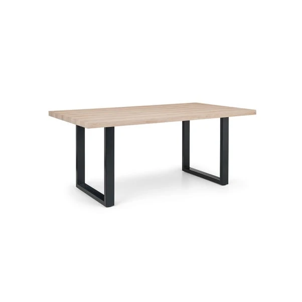 Julian Bowen Berwick Rectangular Dining Table Oak 4 Julian Bowen Berwick Rectangular Dining Table Oak - Image 2