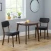 Julian Bowen Lennox Square Dining Table With 2 Farringdon Chairs -Furniture Store 30794295