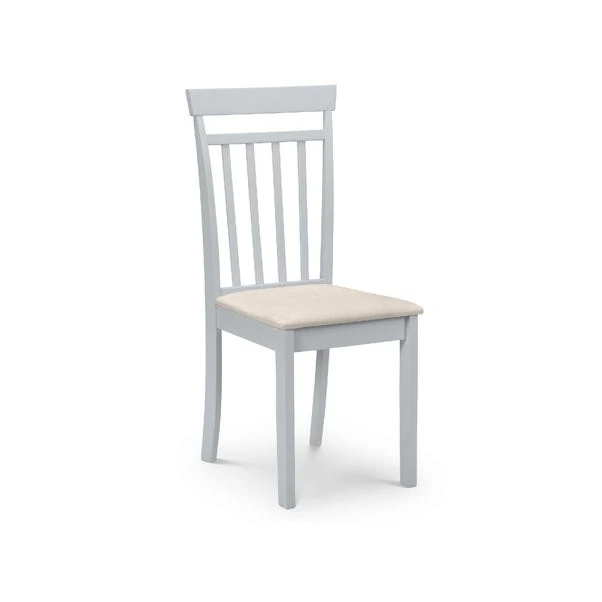 Julian Bowen Taku Rectangular Grey Dining Table With 4 Coast Grey Chairs 4 Julian Bowen Taku Rectangular Grey Dining Table With 4 Coast Grey Chairs - Image 2