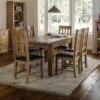 Julian Bowen Astoria Extendable Dining Table Light Oak -Furniture Store 30794571