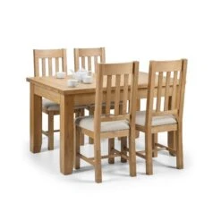 Julian Bowen Astoria Extendable Dining Table Light Oak 11 Julian Bowen Astoria Extendable Dining Table Light Oak -Furniture Store 30794571 alt04