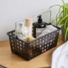 Dunelm Black Storage Basket -Furniture Store 30797407