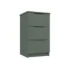 One Call Furniture Legato 3 Drawer Bedside Table