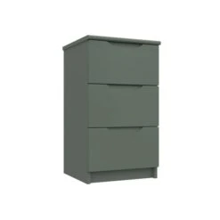 One Call Furniture Legato 3 Drawer Bedside Table