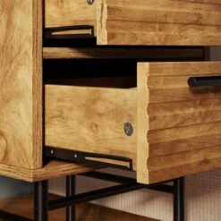 Dunelm Bryant 2 Drawer Bedside -Furniture Store 30801932 alt03