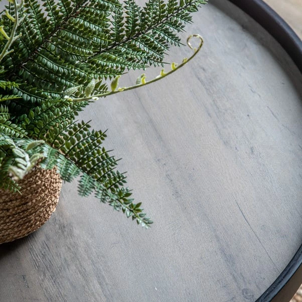 Cedar & Sage Monroe Coffee Table, Dark Wood 4 Cedar & Sage Monroe Coffee Table, Dark Wood - Image 2