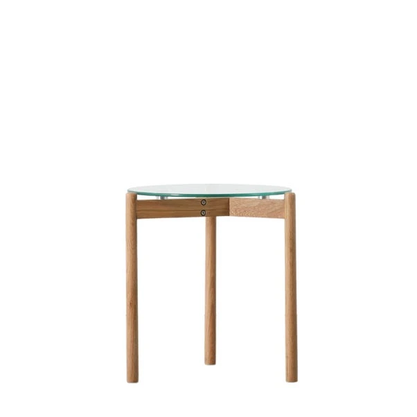 Cedar & Sage Hays Side Table, Glass 5 Cedar & Sage Hays Side Table, Glass - Image 3