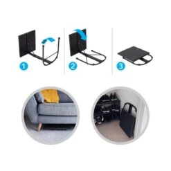 AVF Portable Laptop Side Table, Black -Furniture Store 30812388 alt03