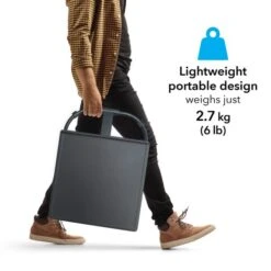 AVF Portable Laptop Side Table, Black -Furniture Store 30812388 alt04